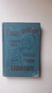 Antique 1900 BIGGLE Health Book Number Six Farm Library 1900 HB - Picture 1 of 5
