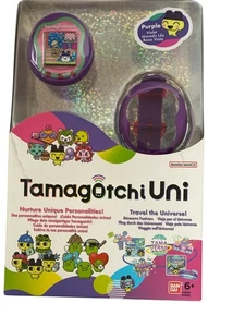 BANDAI Tamagotchi Uni – Violett | Verbundenes Tamagotchi mit Armband | NEU - Bild 1 von 4