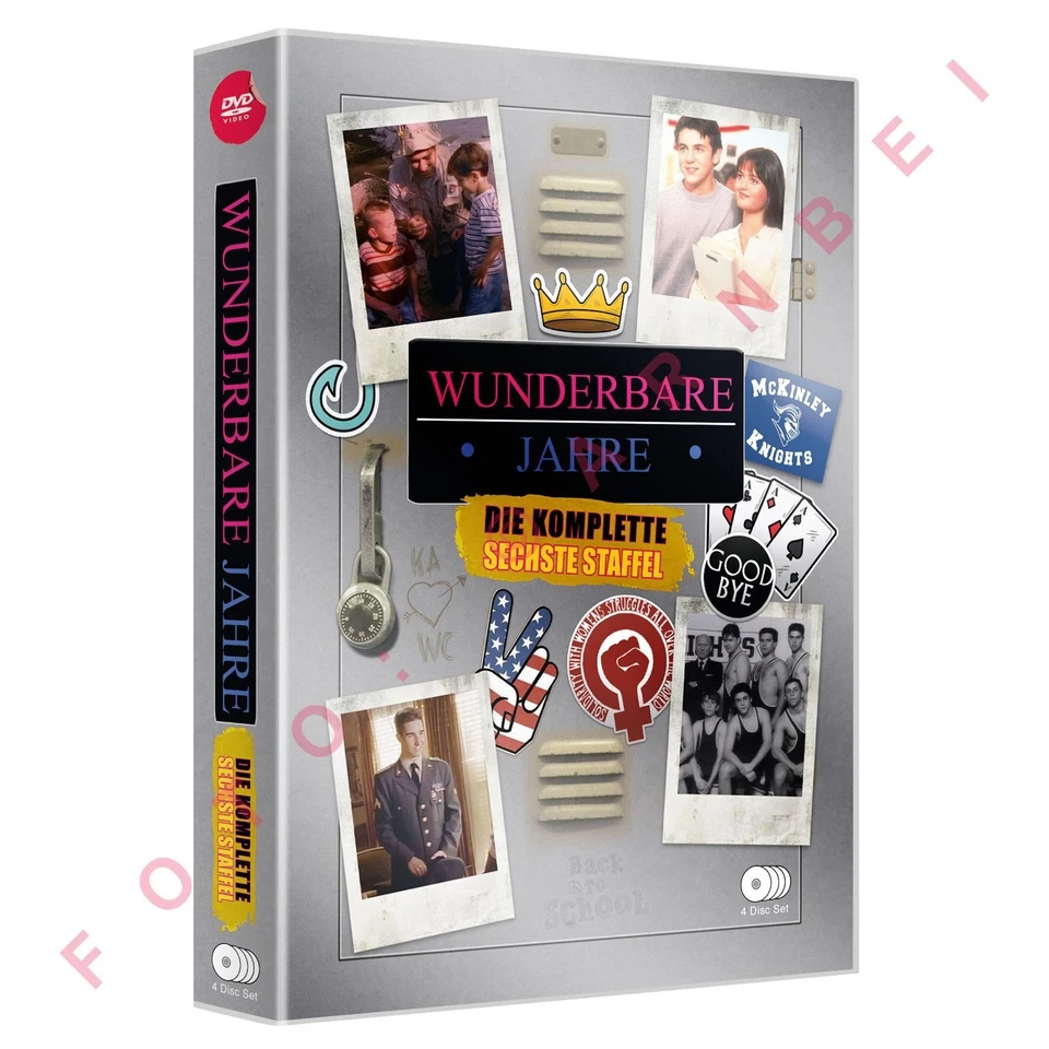 Wunderbare Jahre Staffel 6 ( 4 DvDs 588 Min. Deutscher Ton ) NEU - Bild 1 von 1