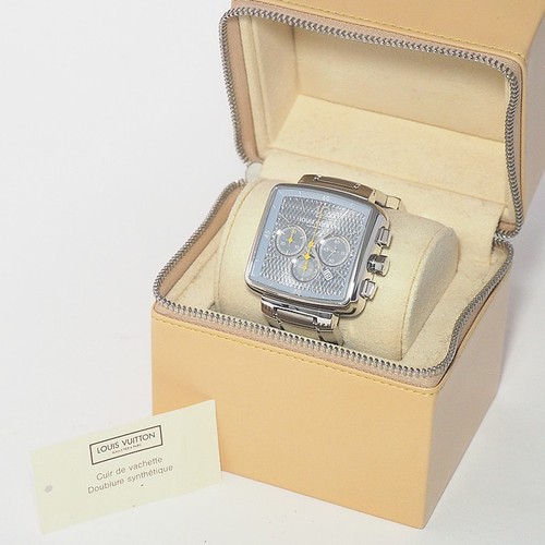 LOUIS VUITTON（LV） Louis Vuitton Speedy Cronografo Bracciale Damier Q2121 Accessori Orologio Uomo