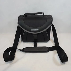 Sony Soft Camcorder Carrying Case Bag Handycam LCS-X20 - Picture 1 of 7