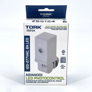 Tork ZSS124 Advanced LED Photocontrol 120-277VAC 8A Tasten Fotozelle Querformat - Bild 1 von 5
