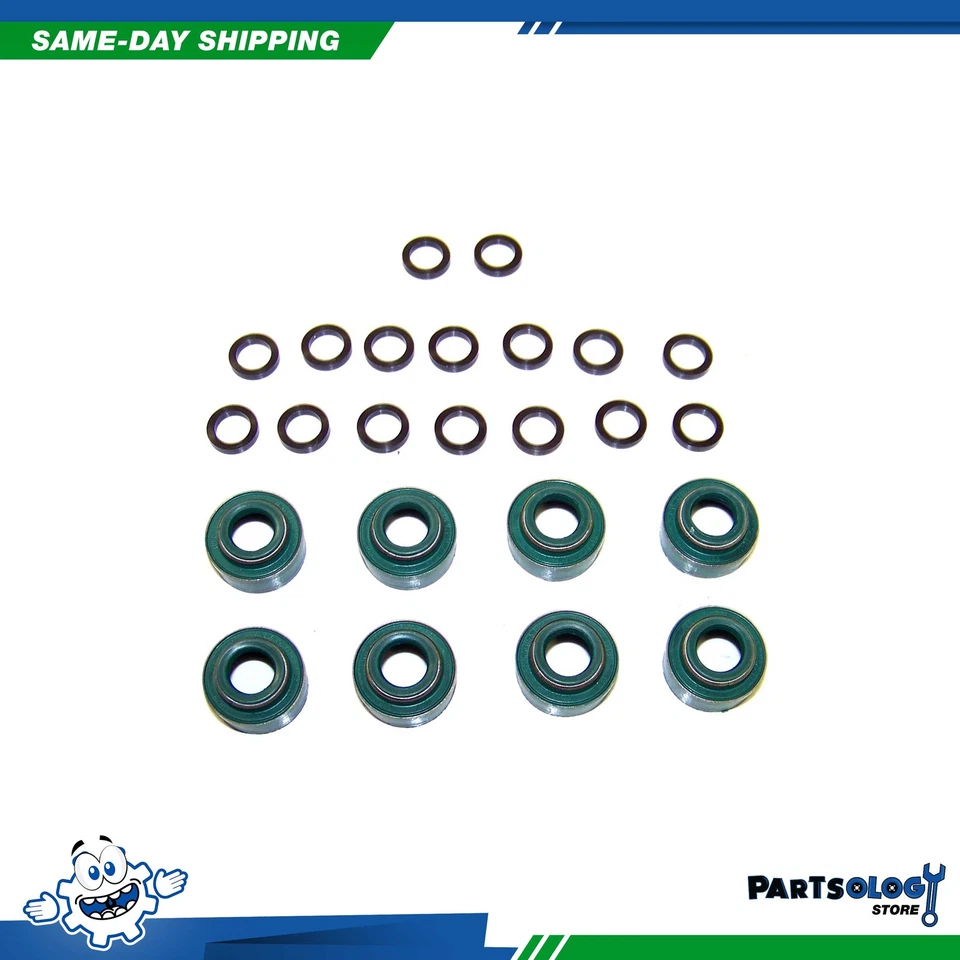 DNJ VSS3195 阀杆密封适用于 92-04 AM 通用雪佛兰 Blazer 6.2L OHV 16v — 第 1/1 张图片