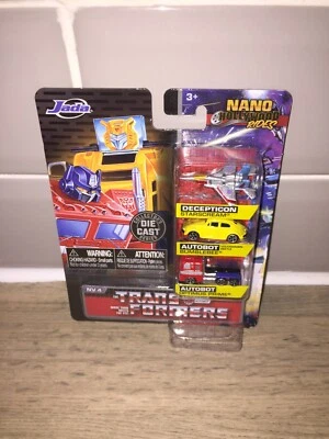 G1 STYLE TRANSFORMERS SET OF 3 DIECAST CARS BRAND NEW 2022 - OFFICIAL - HASBRO - Image 1 of 4