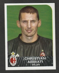 FIGURINA MAI ATTACCATA CALCIATORI PANINI 2002-03 MILAN N.250 ABBIATI - Picture 1 of 1