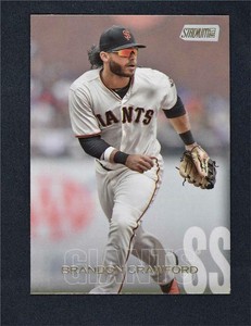 2018 Stadium Club Base #154 Brandon Crawford - San Francisco Giants