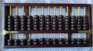 Wow Rare Find! Vintage Chinese ABACUS 13 Rows 91 Beads-Diamond Brand - Picture 1 of 12