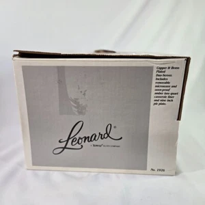 Leonard versilbert Duo-Server #556 mit 2 Quart Glasschüssel, 9" Tortenplatte & Deckel - Bild 1 von 7