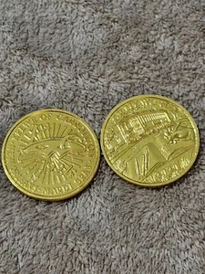 2020 Mardi Gras Krewe Of Carrollton Gold Doubloon - Bild 1 von 1