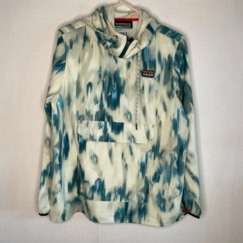 Chaqueta de exterior resistente al agua Avalanche Ripstop 1/4 cremallera para hombre talla S verde nueva sin etiquetas Foto 1 de 4