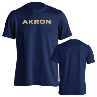 University of Akron Zips U of Akron  Classic Arch Text Short Sleeve T-Shirt - Image 1 of 4