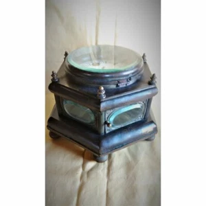 Old table clock (made of brass) Used operating goods from japan - Picture 1 of 7