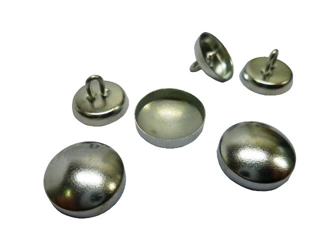 Button Making - Loop Backs & Shells for Covered Buttons 144 Pack - C.S. Osborne - Image 1 of 1