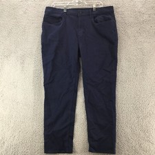 Banana Republic Skinny Soft Jeans Mens 36x30 Blue Dark Wash 5 Pockets Mid Rise