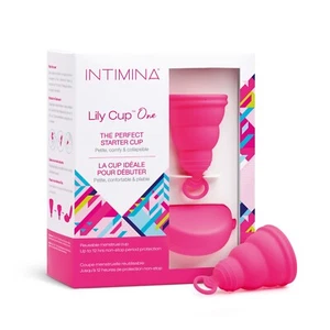 Intimina Lily Cup One- Collapsible Menstrual Cup for Beginners, Teens,First Time - Picture 1 of 7