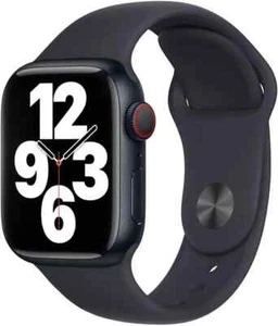 Oryginalny pasek sportowy Apple Watch Series 10 46mm MIDNIGHT S / M - Zdjęcie 1 z 2
