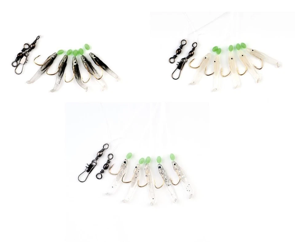 Behr Makrelensystem Heringssystem mit Minifischen Gr. 6 Heringspaternoster - Bild 1 von 1