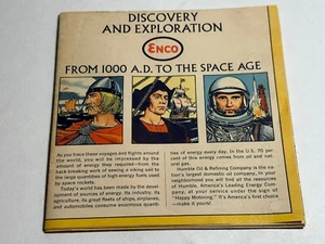 vintage gas station road maps Enco Discovery and Exploration 1963 - Picture 1 of 8