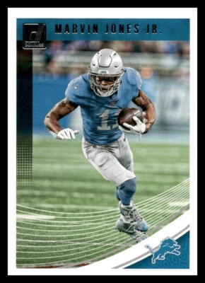 2018 Donruss Football Base # 100 Marvin Jones Jr. - Detroit Lions - Image 1 of 2