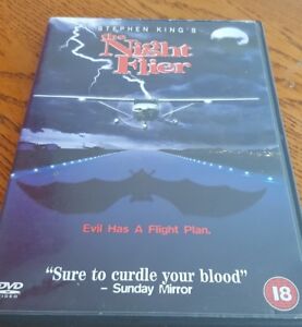 STEPHEN KING THE NIGHT FLIER DVD HORROR RATED 18 