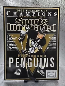 Sidney Crosby firmato autografato 2009 illustrato sportivo! JSA Cert! - Foto 1 di 3