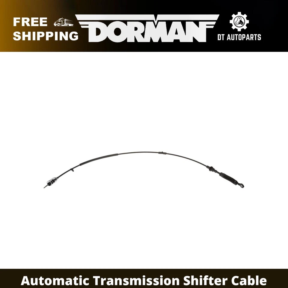 For 2010-2020 Chevrolet Express 3500 Cutaway Van  Dorman AT Shifter Cable Lower - Image 1 of 4