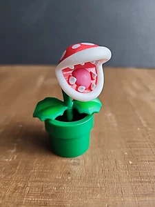 Jakks 2015 World of Nintendo Super Mario Bros Red Piranha Plant 2.5" Mini Figure - Picture 1 of 11