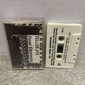 TELLUS Audio Cassette Magazine #13 ~ Power Electronics ~ Noise Merzbow Tape 1986