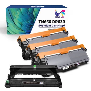 TN660 Toner for Brother TN630 DCP-L2560DN MFC-L2700DW L2740DW HL-L2380DW 660 LOT - Picture 1 of 19