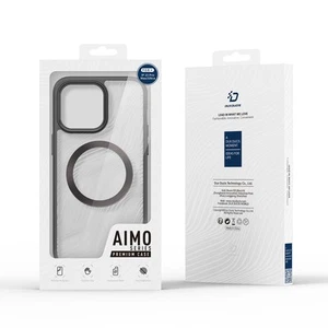 Etui Dux Ducis Aimo Mag z MagSafe na iPhone 15 Pro Max - czarne - Zdjęcie 1 z 11