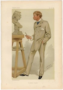 Original Vanity Fair Kunstdruck von Herrn Joseph Edgar Boehm A. RA VA0001 - Bild 1 von 1
