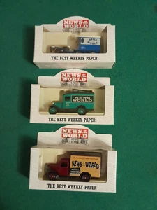 LLEDO/DAYSGONE   3 NEWS OF THE WORLD VEHICLES 1843- 150YEARS-1993 - Picture 1 of 4