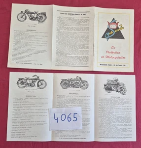 N°4065 / MOTOSACOCHE a moteur MAG / dépliant d'époque de la gamme juin 1925 - Picture 1 of 1