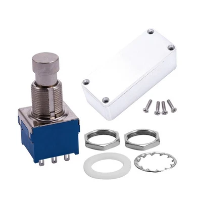 2 Set Accessories:1 Set Guitar 3PDT 9-Pin Latching Footswitch & 1 Set Stomp7783 - Image 1 of 4