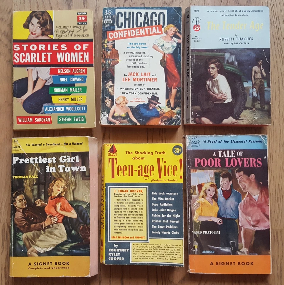 Lot de 6 pulp magazines - Photo 1/1