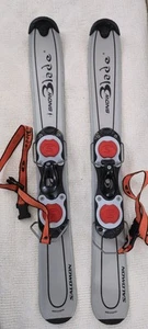 SALOMON Ski Mini Snow Blade Blades 32 In 81 CM Austria Bindings Clean Nice Shape - Picture 1 of 12