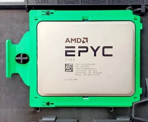 AMD EPYC 7702 cpu processor 2.0GHz 64 core 128 threads 200w Unlocked - Picture 1 of 3