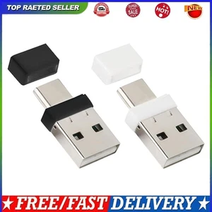 USB Type C 2 In 1 Automatic Mouse Wiggler Driver-Free Plug & Play for Tablet PC - Afbeelding 1 van 13