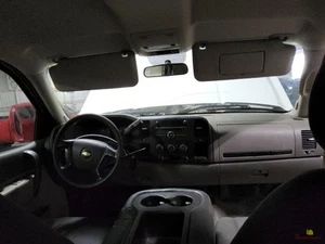 2013 Chevy Silverado 1500 Pickup Sunvisor LH Driver Left Gray - Picture 1 of 11