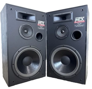 Vintage MTX Audio Standlautsprecher AAL12B Set schwarz - super Zustand! - Bild 1 von 15