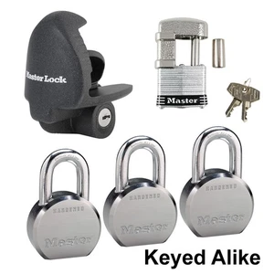 Master Lock - 5 Trailer Locks Keyed Alike #5KA-3796230-37 - Picture 1 of 6