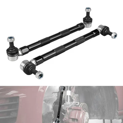 Par de eslabones de extremo de barra estabilizadora ajustable delantera para Golf 7 para Audi A3 S3 2013-2020 Foto 1 de 4
