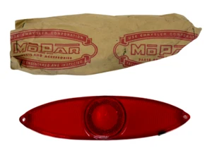1960-1961 Plymouth Valiant Left Side Tail Light Lamp Lens 2093551 NOS - Picture 1 of 8