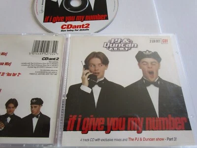 PJ & Duncan A-K-A – If I Give You My Number XS Rhythm Records CDant2  CD Single - Image 1 of 4
