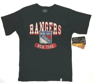 NHL 47 Brand Boys New York Rangers T-Shirt Hockey Size 7-8 NWT - Picture 1 of 1