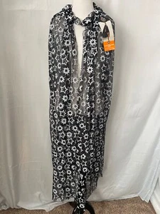 Hyde and Eek Glow-In-The Dark Black Starburst Shear Cape - Picture 1 of 10