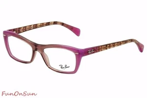 Gafas Ray Ban RB5255 5489 rosa marco rectangular 51 mm auténticas - Imagen 1 de 3