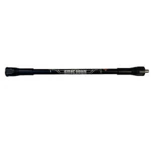 Conquest Archery 12" Black SMACDOWN .500 Target Stabilizer Side Bar SMACWRAP - Picture 1 of 6