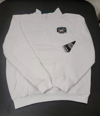 Colosseum NCAA Ohio Bobcats Tortugas Logo Quarter Zip Jacket Small - Image 1 of 4