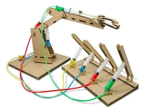 Developing Game Children's Constructor Hydraulics Smart Toys Manual Manipulator - Picture 1 of 6